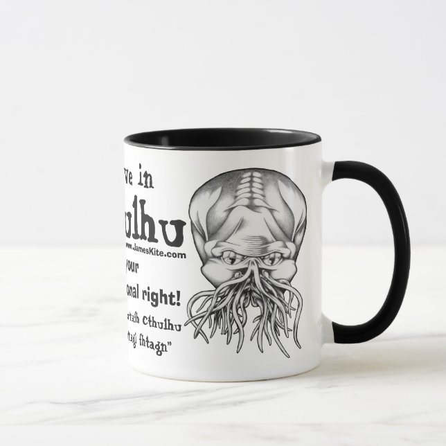 Believe in Cthulhu Mug (Right)