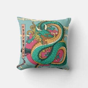 Believe in dragons cushion