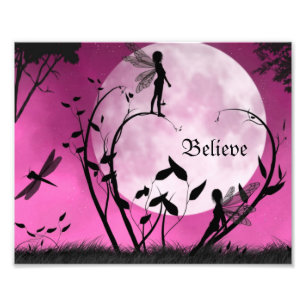 Believe in fairies 10X8 Print