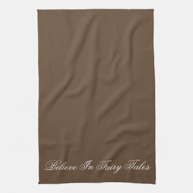 Believe in Fairy Tales Tea Towel (Vertical)