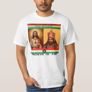 Believe in Jah Selassie Shirt