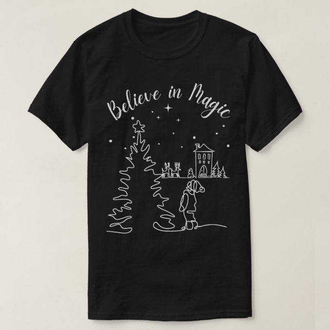 Believe in Magic 1 T-Shirt (Design Front)