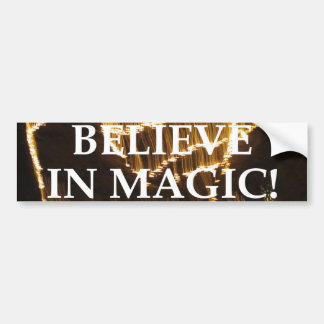 Believe In Magic Bumper Sticker