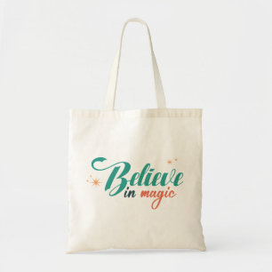 Believe in Magic Christmas Tote Bag