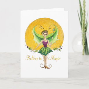 Believe in Magic Fairy Card