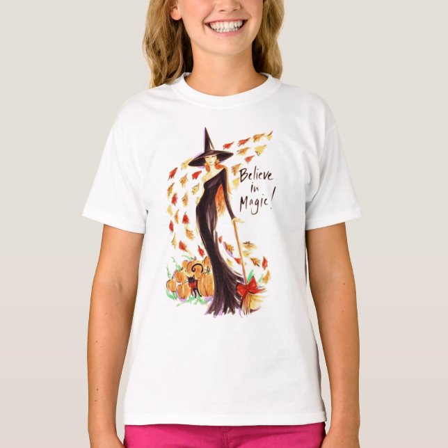 Believe in Magic Halloween Shirt (Front)