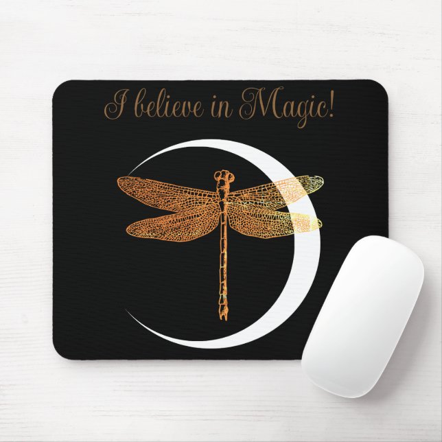 Believe in Magic!  Mouse Mat (With Mouse)