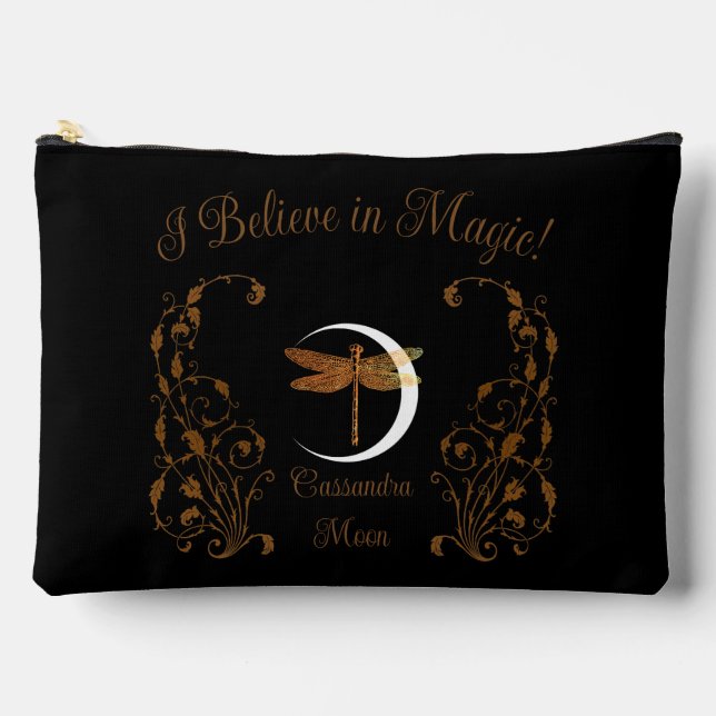 Believe in Magic! Personalised  Accessory Pouch (Front)