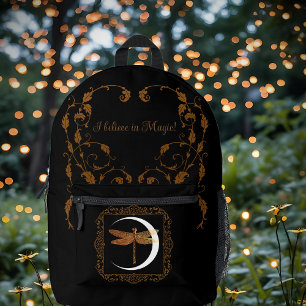 Believe in Magic! Printed Backpack