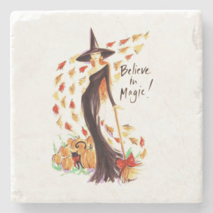 BELIEVE IN MAGIC STONE COASTER