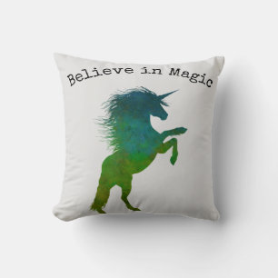 Believe in Magic Unicorn Cushion