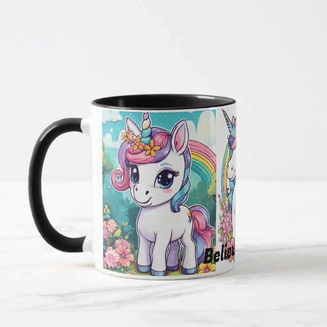 Believe in Magic: Unicorn Mug (Left)