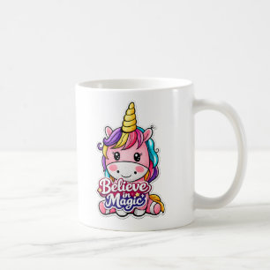 🦄✨ “Believe in Magic” Unicorn Mug ☕💖