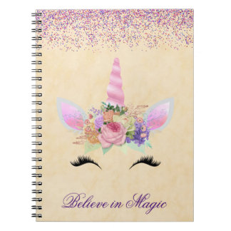 Believe in Magic Unicorn Notebook