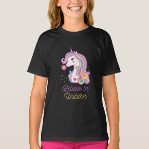 Believe In Magic Unicorn    T-Shirt