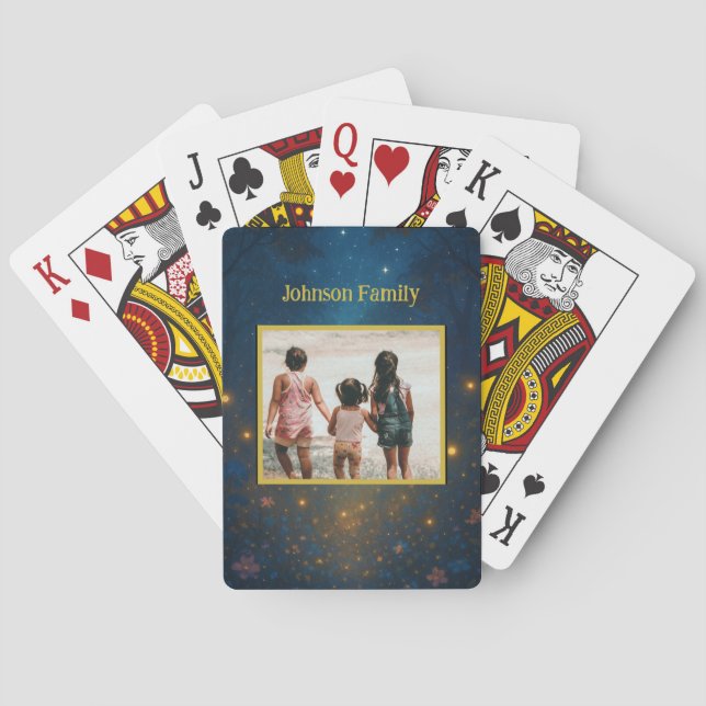 Believe in Magick Playing Cards Add Text (Back)