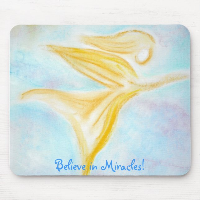 Believe in Miracles! mousepad (Front)