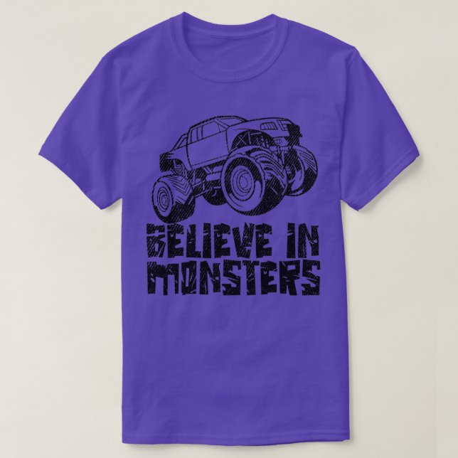 Believe In Monsters 5 T-Shirt (Design Front)