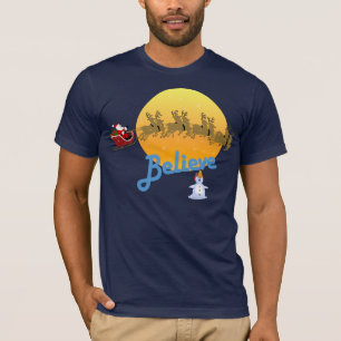 Believe In Santa Claus T-Shirt