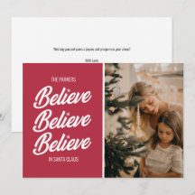 Believe In Santa Photo