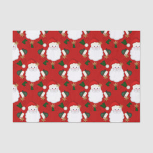 Believe in Santa-Red-TISSUE WRAPPING PAPER