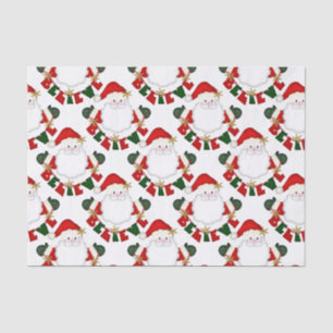 Believe in Santa-WHITE-TISSUE WRAPPING PAPER