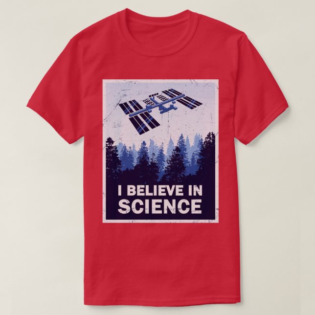 Believe in Science T-Shirt (Design Front)