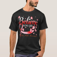 Believe In The Cure Hiv Aids Awareness Butterfly