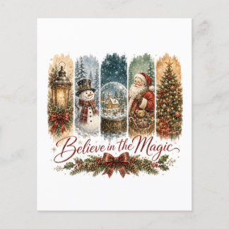 Believe in the Magic Christmas Flyer