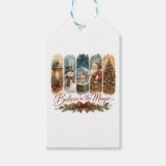 Believe in the Magic Christmas Gift Tags