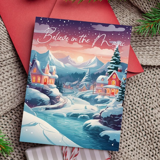 Believe in the Magic Christmas Holiday Card (Creator Uploaded)