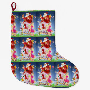 Believe in the Magic Christmas Stocking