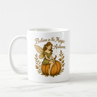 Believe in the Magic of Autumn Fairy Mug