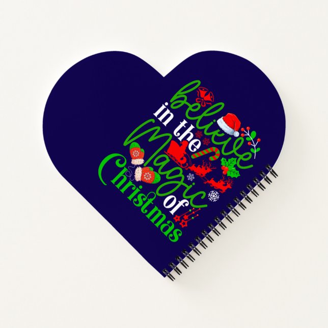 Believe In The Magic Of Christmas-82307 Notebook (Back)