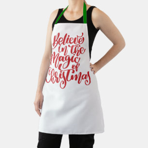 Believe In The Magic of Christmas Apron