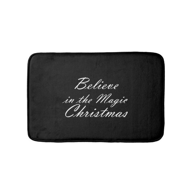 Believe in the Magic of Christmas Bath Mat (Front)