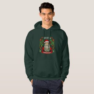 Believe in the Magic of Christmas Festive Hoodie