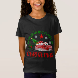 Believe in the magic of Christmas, Santa in Red tr T-Shirt