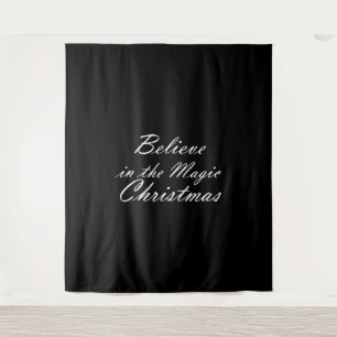 Believe in the Magic of Christmas Tapestry