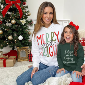 Believe in the Magic of Halloween Typography Sweatshirt