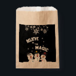 Believe in the Magic Snowmen Favour Bags<br><div class="desc">Christmas Favour Treat Bags. ⭐This Product is 100% Customisable. *****Click on CUSTOMIZE BUTTON to add, delete, move, resize, changed around, rotate, etc... any of the graphics or text. 99% of my designs in my store are done in layers. This makes it easy for you to resize and move the graphics...</div>