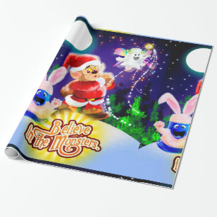 Believe in the Monsters Wrapping Paper