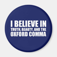 Believe in the Oxford Comma Humour