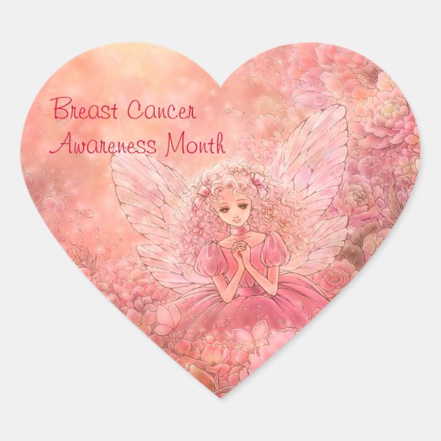 Believe in Tomorrow Heart Sticker (Front)