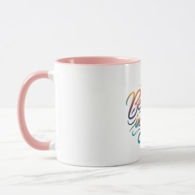 Believe in you  mug (Left)