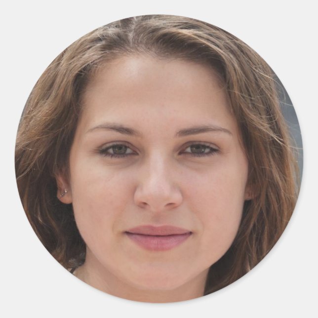 Believe in Your Dreams Classic Round Sticker (Front)