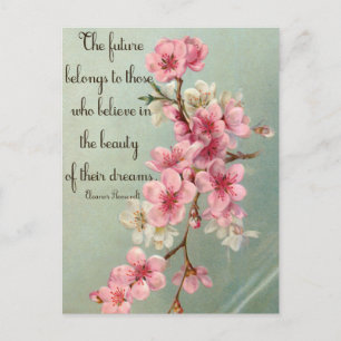 Believe in your Dreams Eleanor Roosevelt Postcard