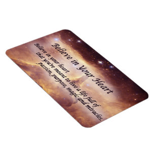 Believe in Your Heart Inspirational Magnet
