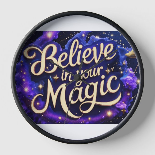 Believe in Your Light Clock (Front)