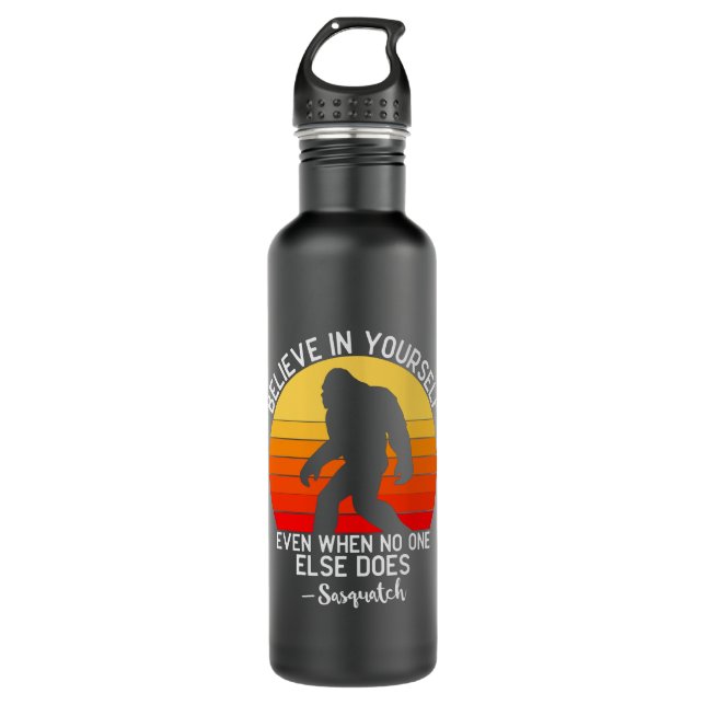 Believe in Yourself | Bigfoot Retro 710 Ml Water Bottle (Front)